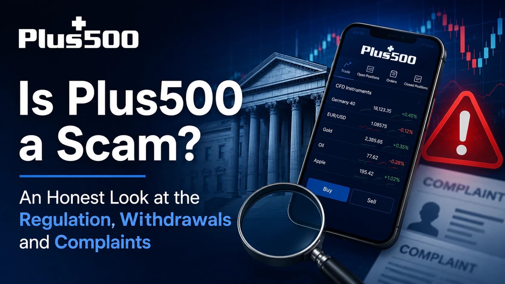 Is Plus500 a Scam? An Honest Look at the Regulation, Withdrawals and Complaints